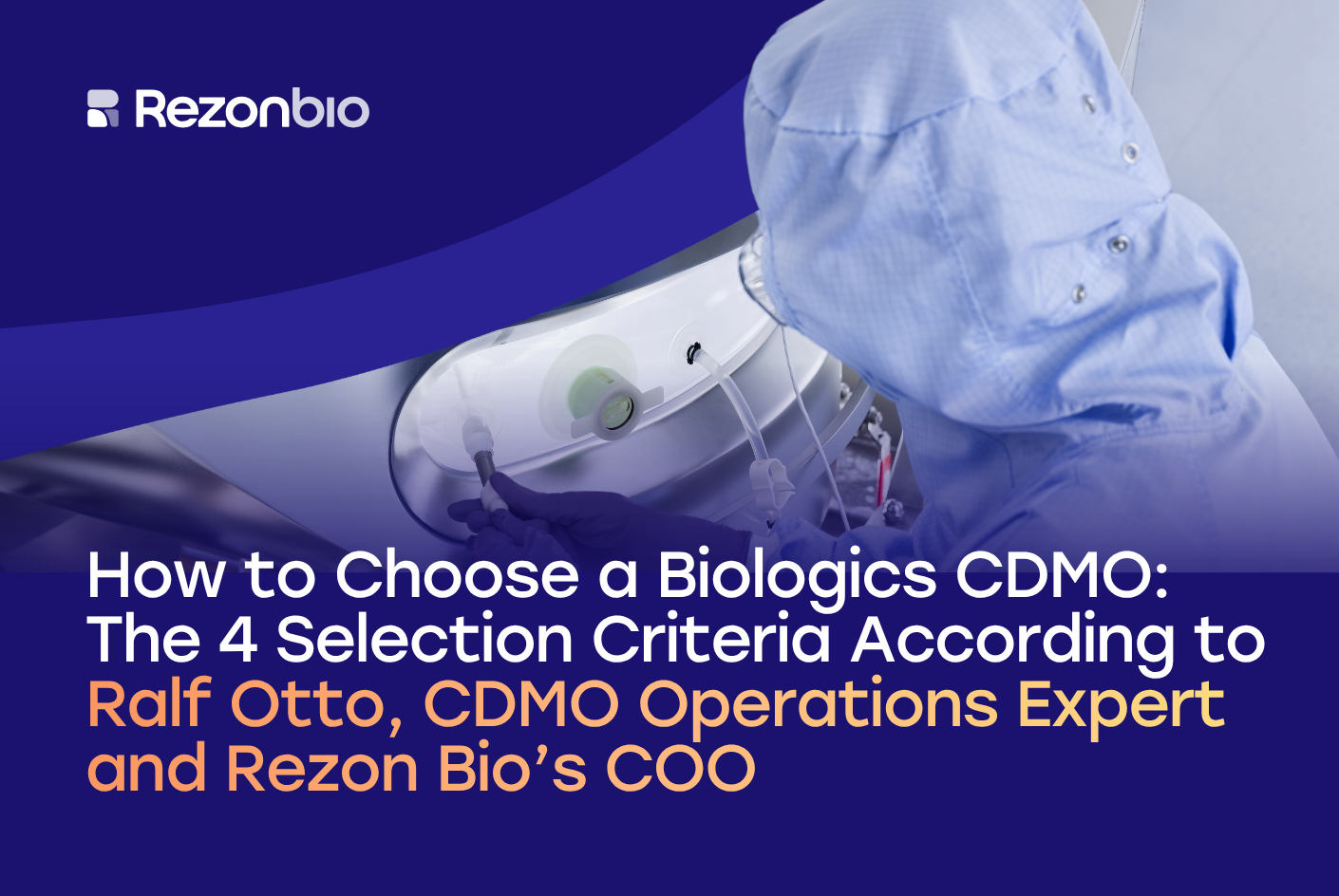 Choosing CDMO